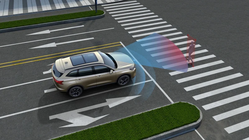 Система автоматического экстренного торможения AEB  